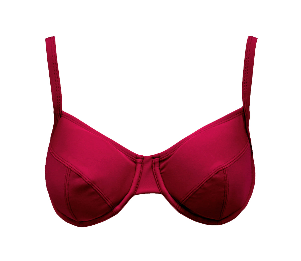 Confidence Underwire Balconette (DD to G Cup) ~ Mulberry