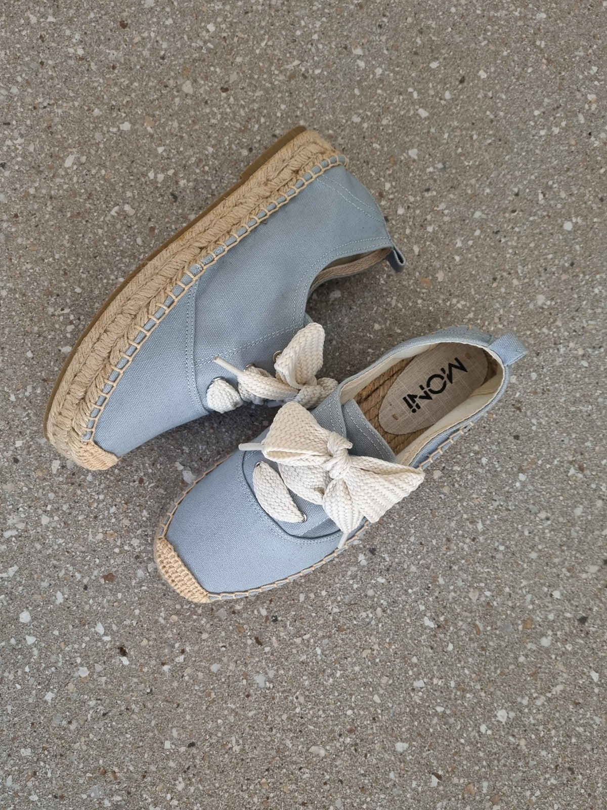 Lacey Espadrille Sneakers ~ Sky Blue