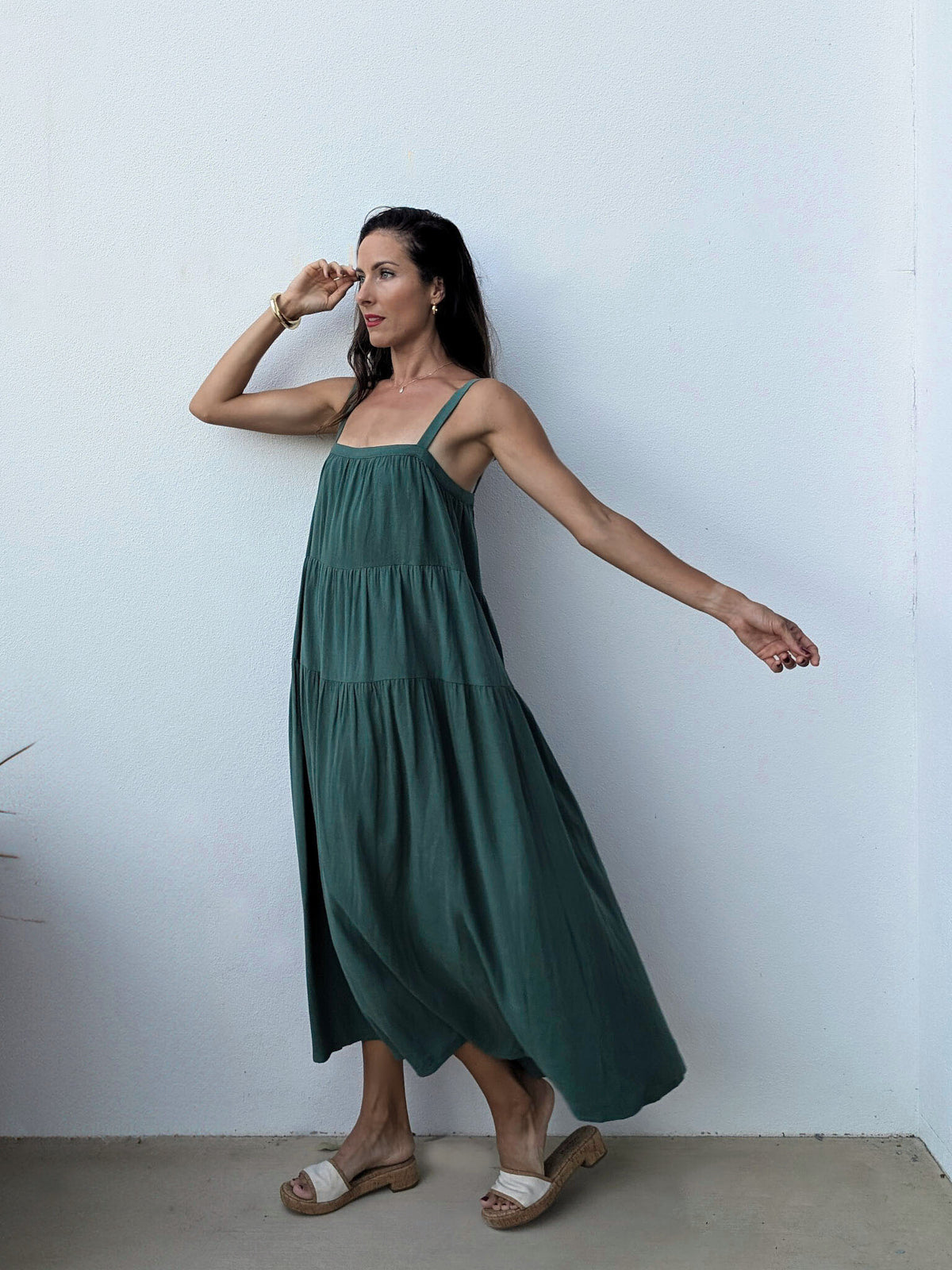 PRE-ORDER ~ FLORENCE MAXI DRESS ~ EMERALD