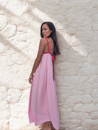 FLORENCE MAXI DRESS ~ PINK