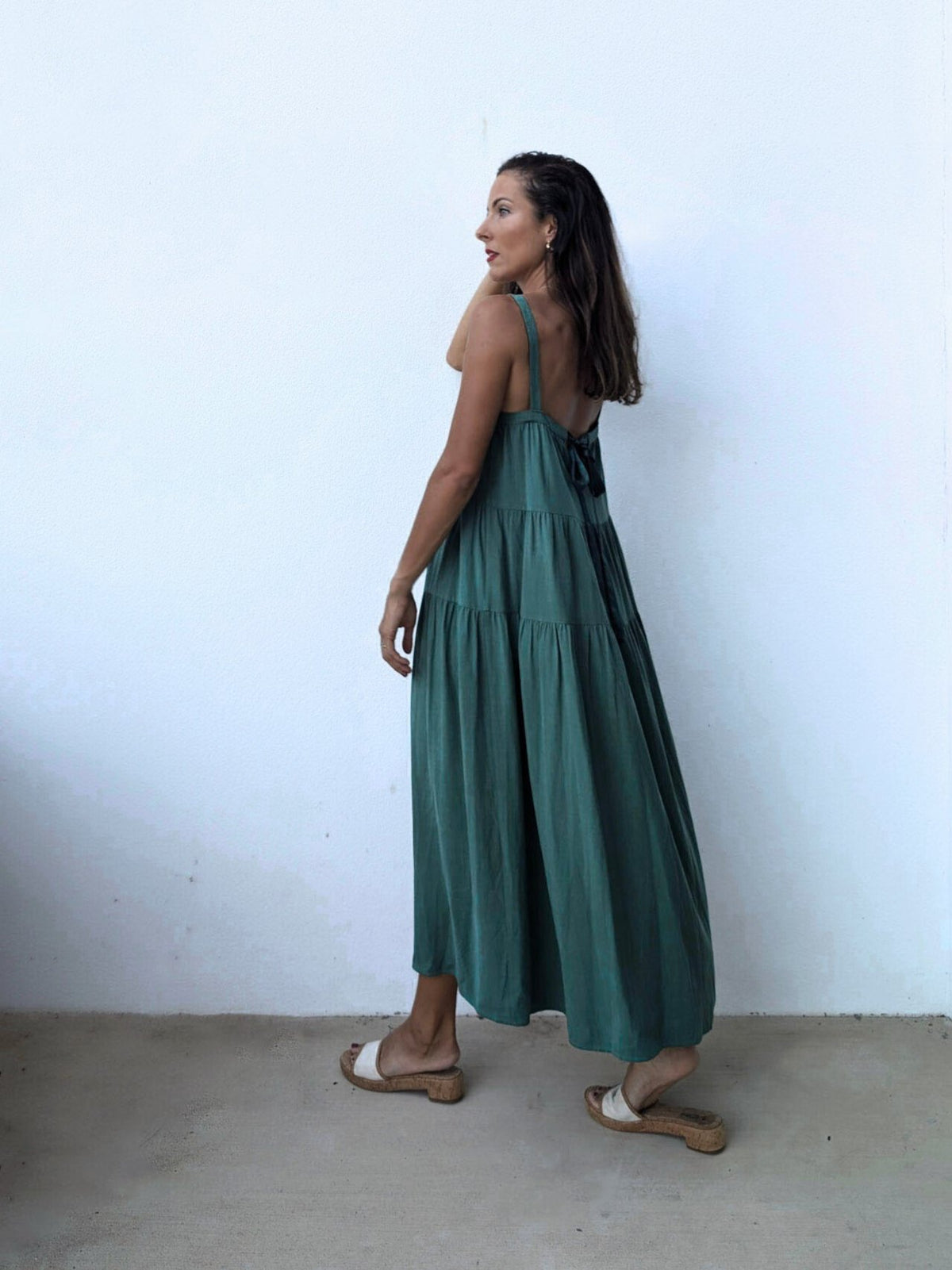 PRE-ORDER ~ FLORENCE MAXI DRESS ~ EMERALD