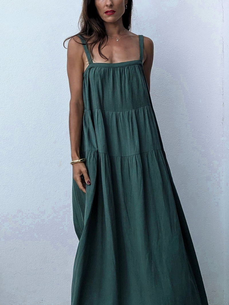 PRE-ORDER ~ FLORENCE MAXI DRESS ~ EMERALD