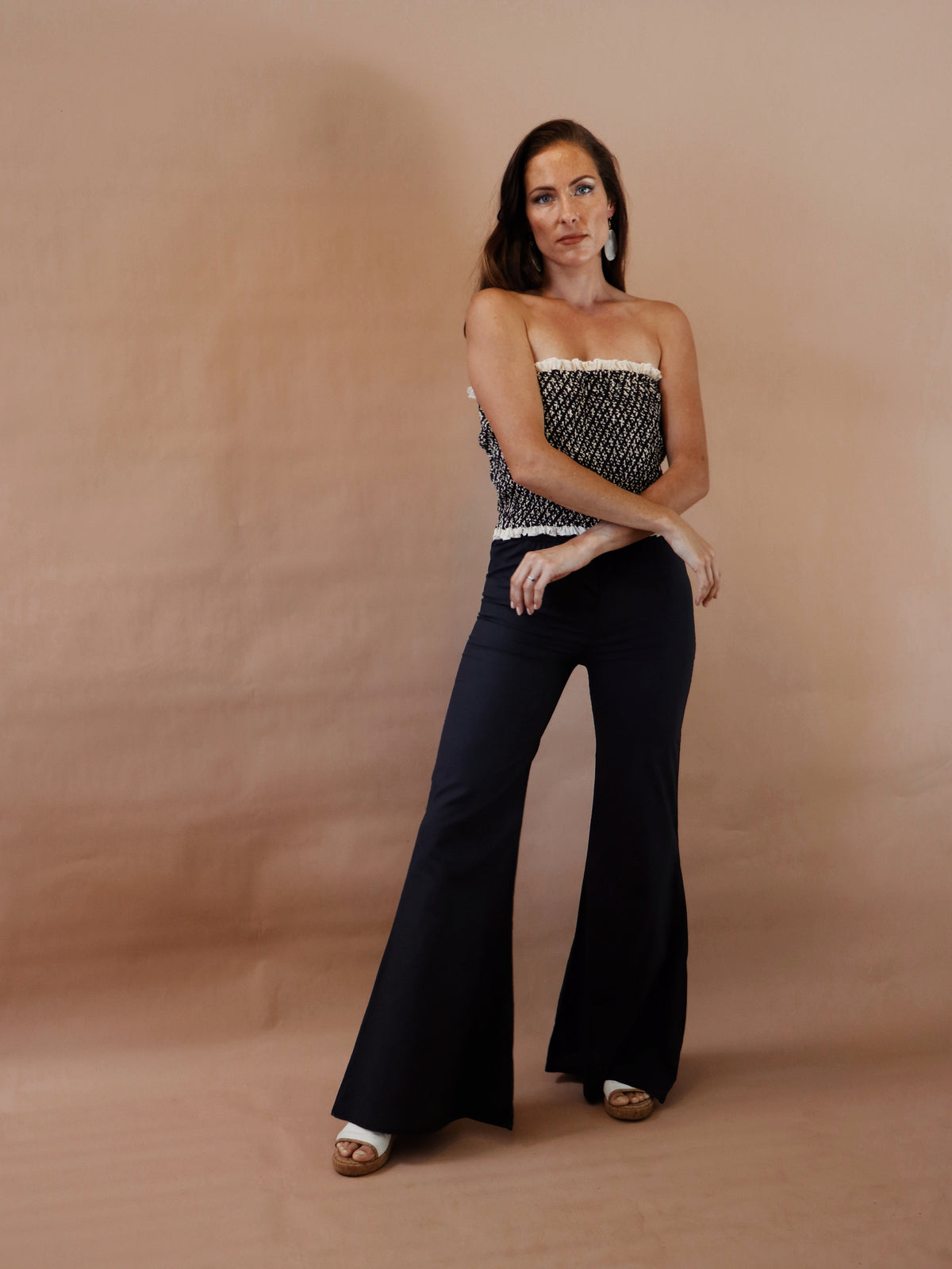 PREORDER ~ ELKA FLARE PANTS ~ ONYX