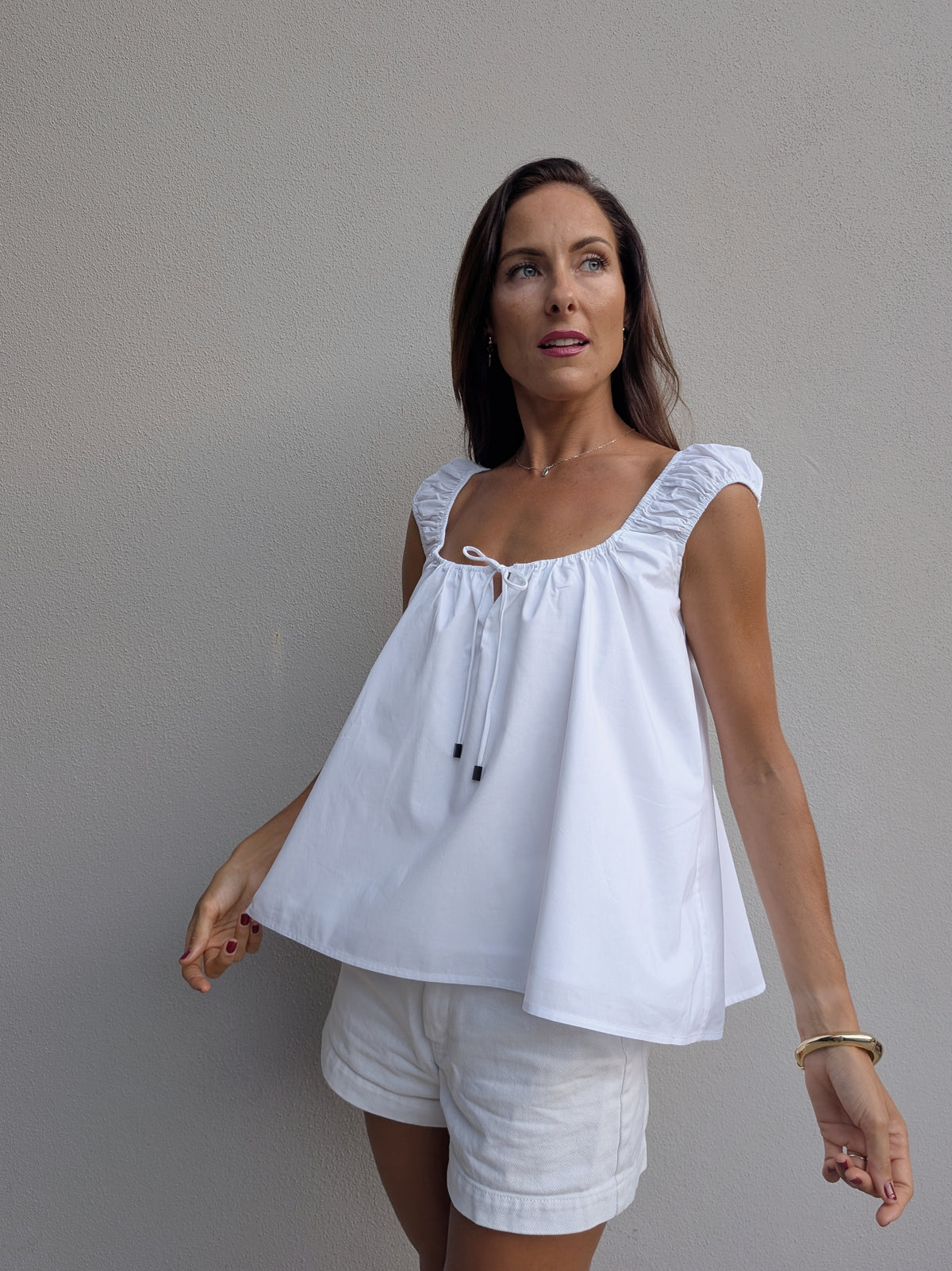 VERA TOP ~ WHITE