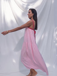 FLORENCE MAXI DRESS ~ PINK
