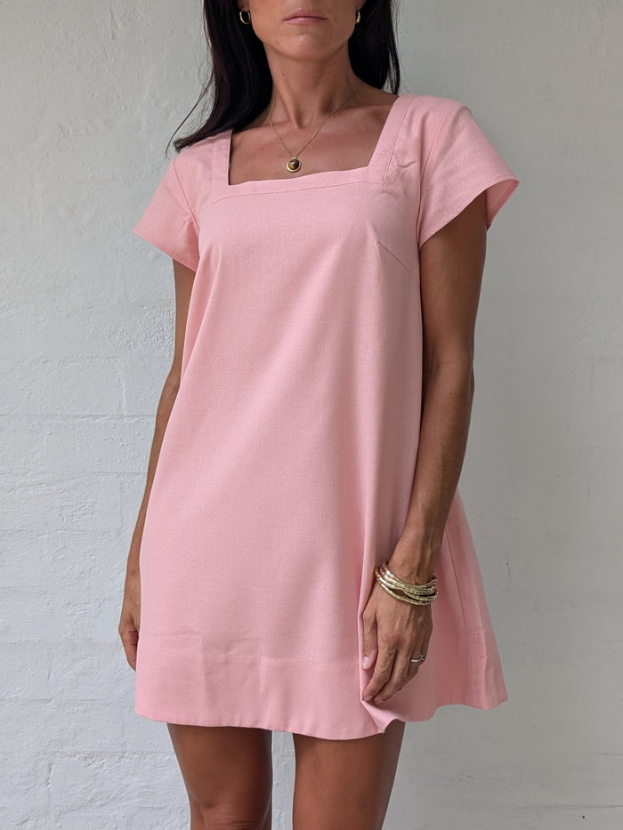 ALBA MINI DRESS ~ BLUSH