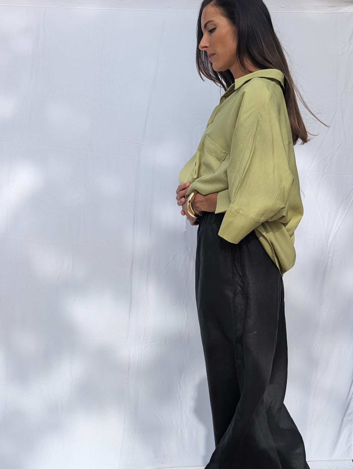COAST SHIRT ~ PISTACHIO