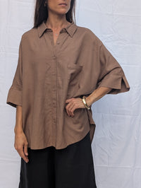 COAST SHIRT ~ MOCHA