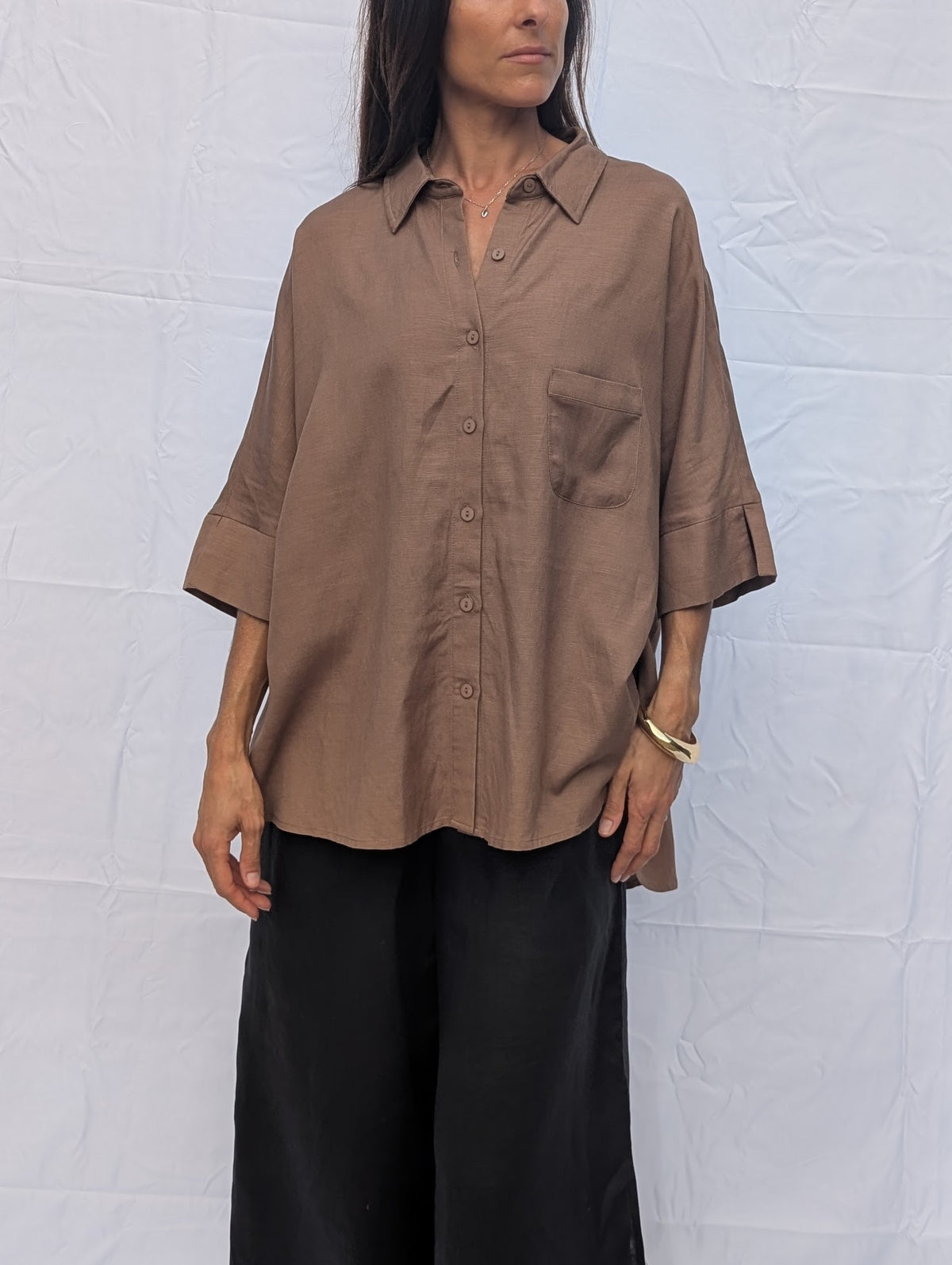COAST SHIRT ~ MOCHA