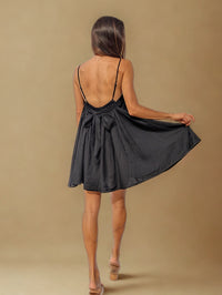 VIENNA MINI DRESS ~ BLACK