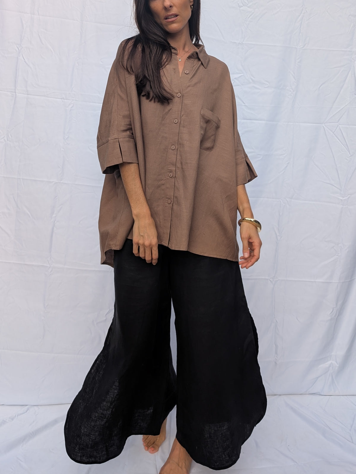 COAST SHIRT ~ MOCHA