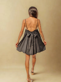 VIENNA MINI DRESS ~ BLACK