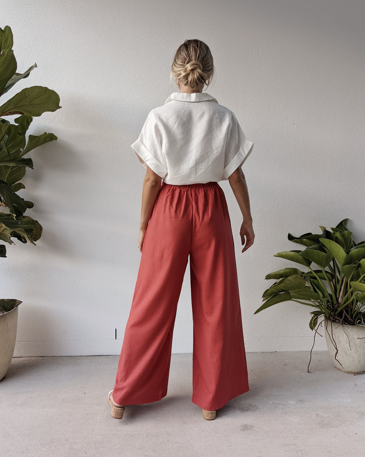 PRE-ORDER ~ BEAU PANTS ~ CRIMSON