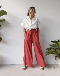 PRE-ORDER ~ BEAU PANTS ~ CRIMSON
