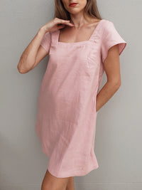 PRE-ORDER ~ ALBA MINI DRESS ~ BLUSH