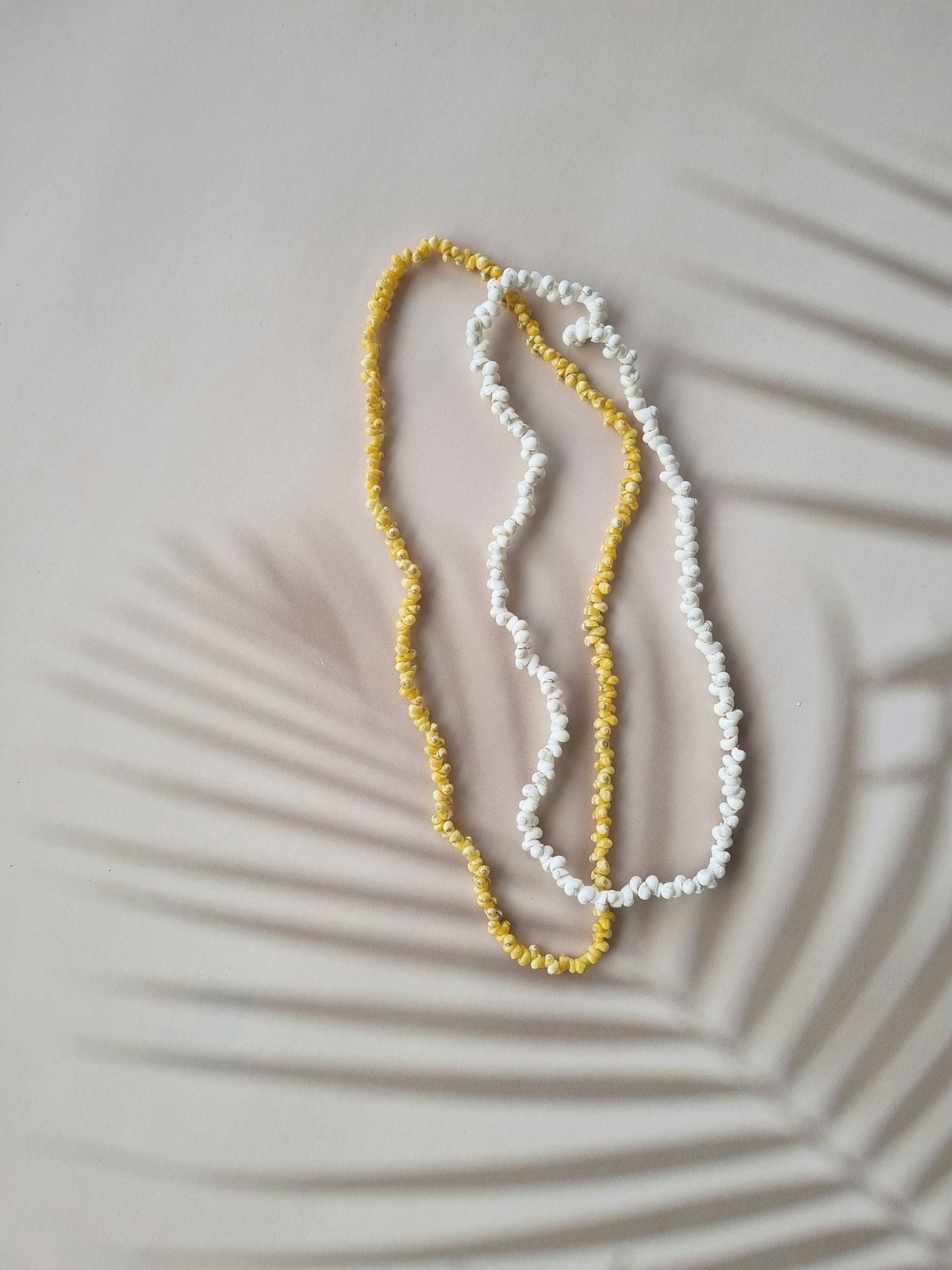 Loka Shell Necklace White ~ Children Size
