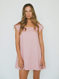 PRE-ORDER ~ ALBA MINI DRESS ~ BLUSH