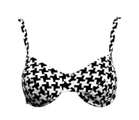 Confidence Underwire Balconette (A to G Cup) ~ Houndstooth