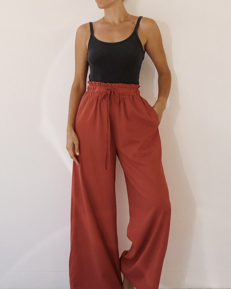 PRE-ORDER ~ BEAU PANTS ~ CRIMSON