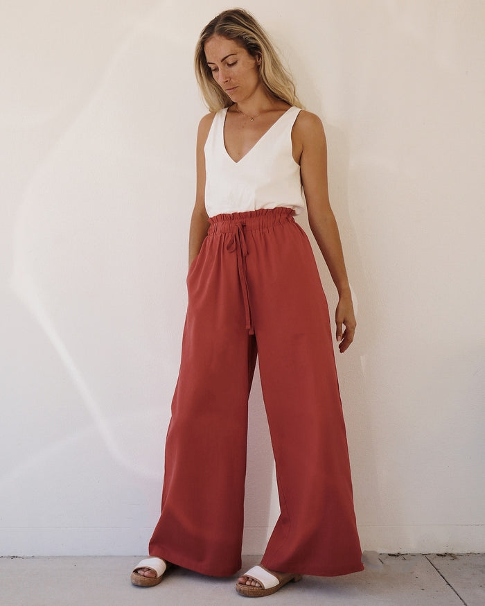 PRE-ORDER ~ BEAU PANTS ~ CRIMSON